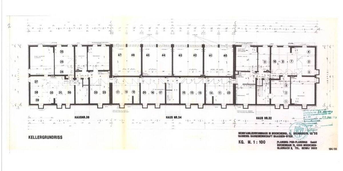 Etagenwohnung Mönchengladbach Hockstein - 2 Zimmer, 45 m&sup2;, 108.000&euro; | Angebot:25665587