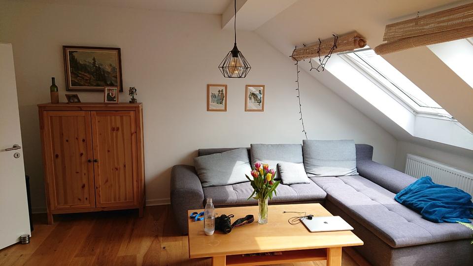 Dachgeschoßwohnung Wuppertal Elberfeld - 3 Zimmer, 80 m&sup2;, 650&euro; | Angebot:25790459