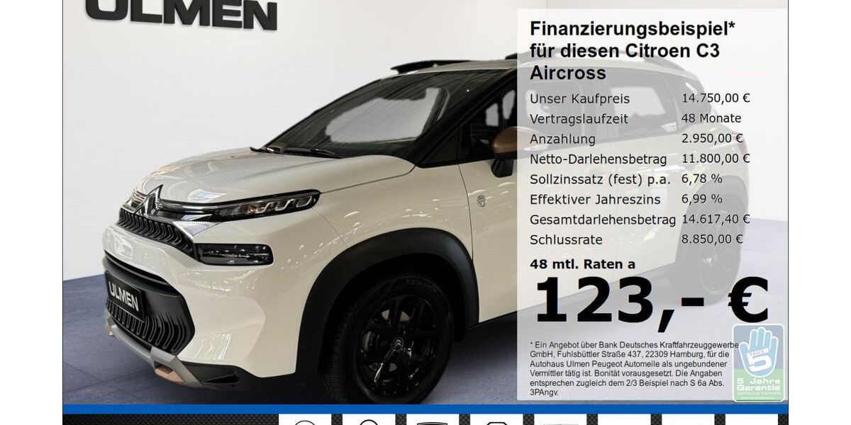 Citroen C3 Aircross 34.350 km 14.550 &euro; Düsseldorf 40233
