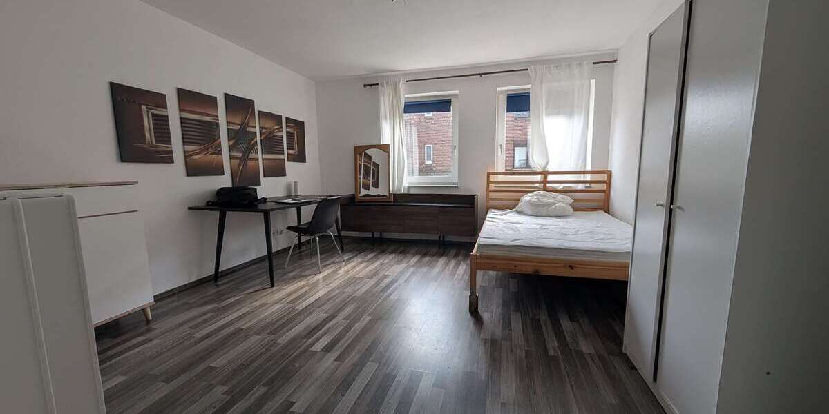 Etagenwohnung Neuss Dreikönigenviertel - 1 Zimmer, 66 m&sup2;, 759&euro; | Angebot:26594356