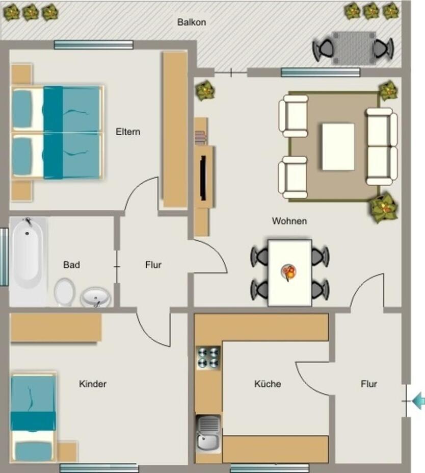 Wohnen, wo das Herz schlägt. zimmer