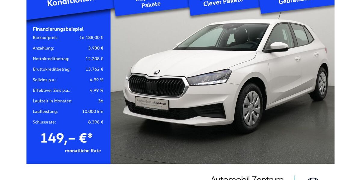 Skoda Fabia 27.317 km 15.480 &euro; Leverkusen 51379