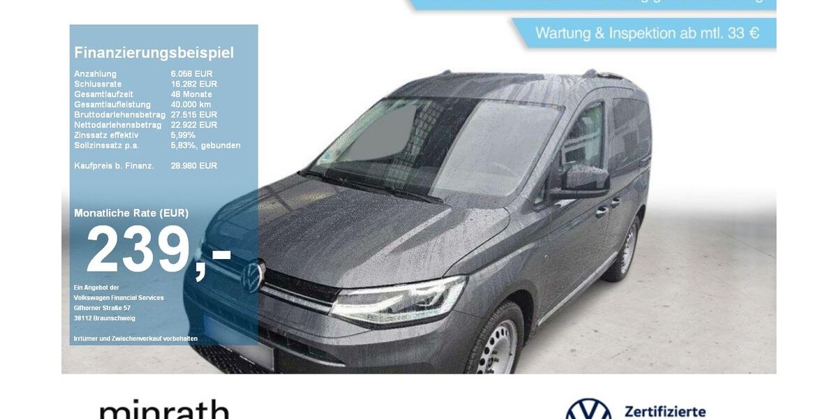 VW Caddy 26.905 km 28.300 &euro; Moers 47441