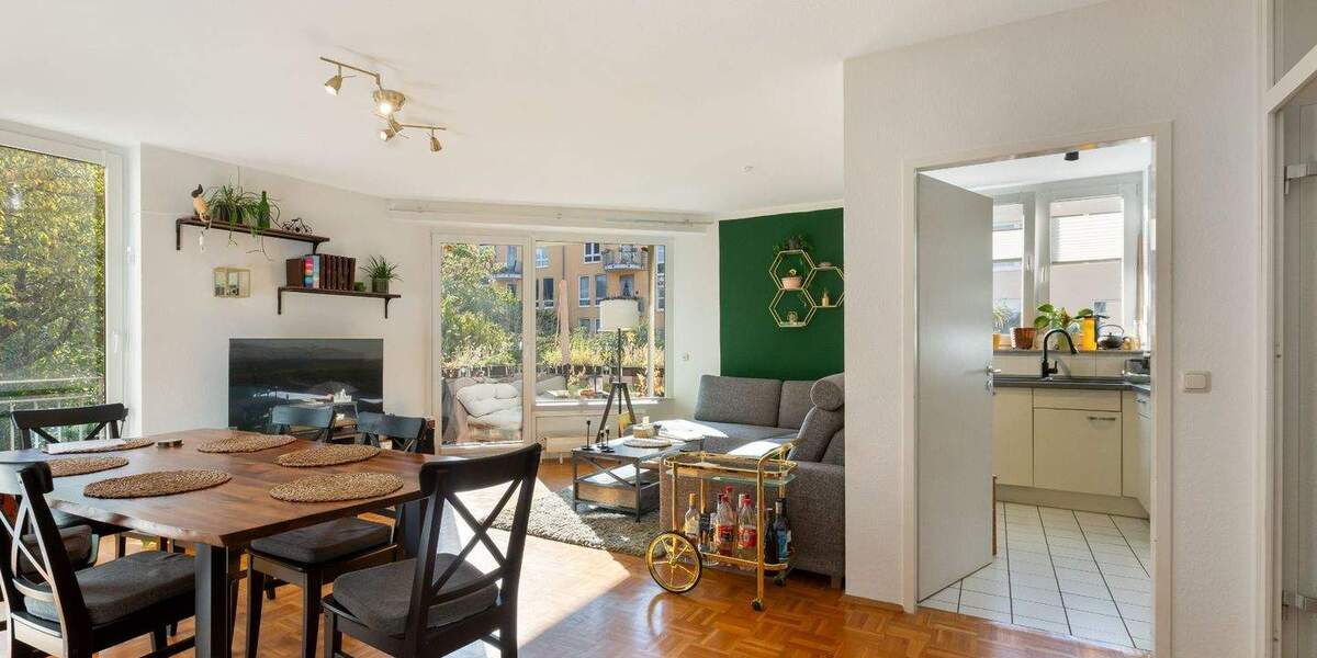 Etagenwohnung Düsseldorf Benrath - 3 Zimmer, 75 m&sup2;, 235.000&euro; | Angebot:25686615