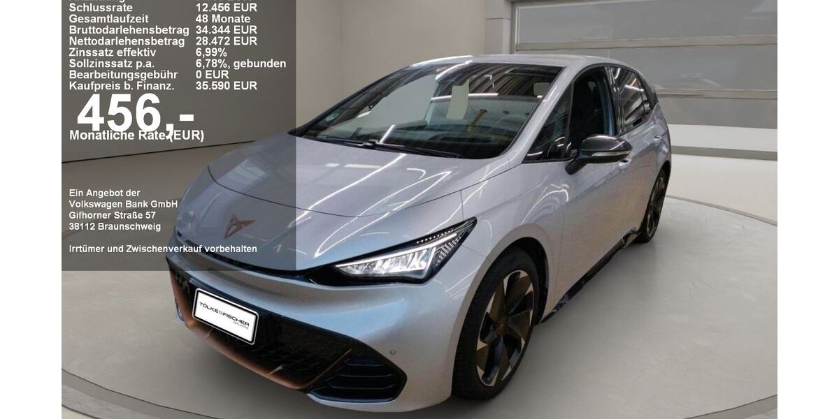 Cupra Born 23.634 km 34.978 &euro; Krefeld 47805
