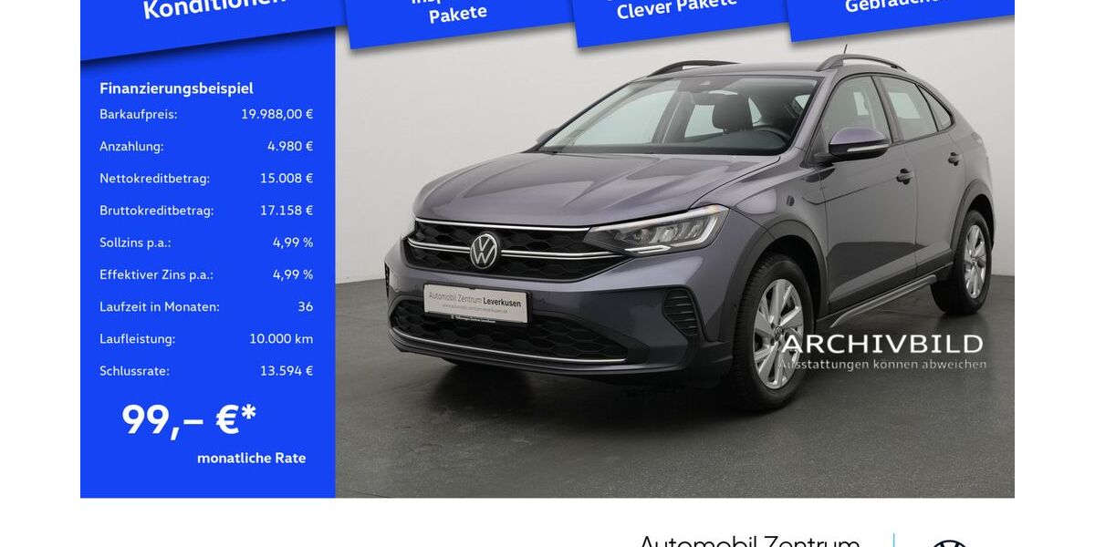 VW Taigo 15.994 km 19.988 &euro; Leverkusen 51379