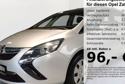 Opel Zafira 109.716 km 11.580 &euro; Düsseldorf 40233
