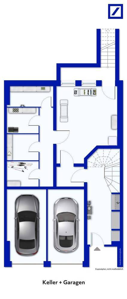Große leerstehende 3,5 Zi.- Wohnung in ruhiger Top-Lage mit großem Balkon und Garage