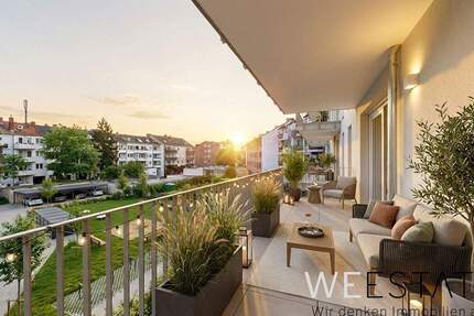 Wohnung Düsseldorf Eller - 3 Zimmer, 107 m&sup2;, 1.890&euro; | Angebot:24608393