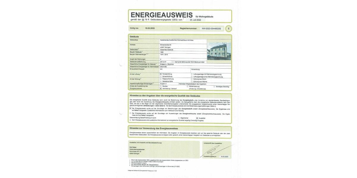 Mehrfamilienhaus, Wohnhaus Solingen Höhscheid - 15 Zimmer, 318 m&sup2;, 570.000&euro; | Angebot:25406844