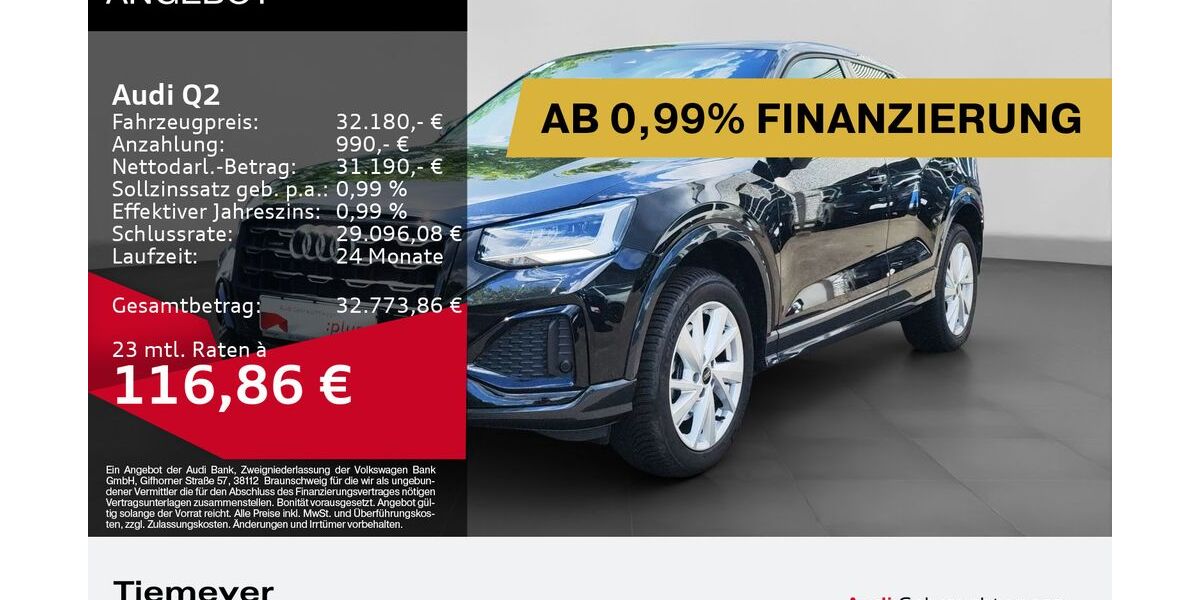 Audi Q2 6.973 km 32.180 &euro; Remscheid 42897