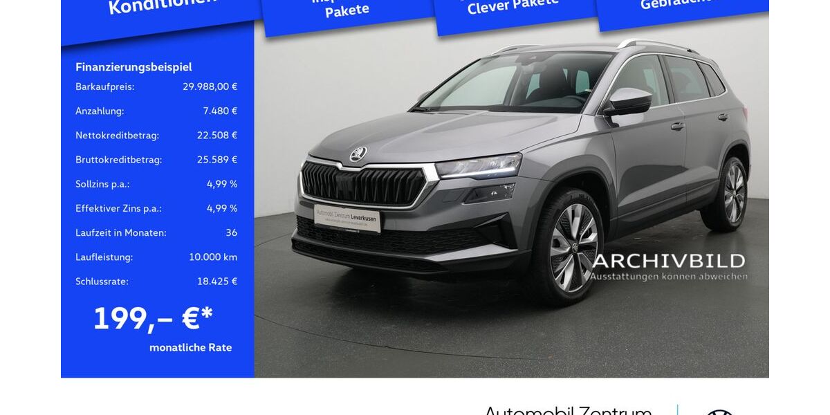 Skoda Karoq 16.609 km 29.980 &euro; Leverkusen 51379