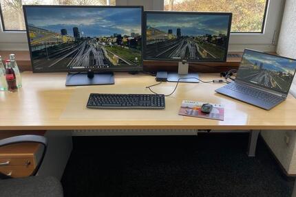 Abschließbares Einzelbüro in moderner 3-Büro-Einheit zu vermieten zimmer