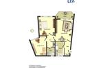 Etagenwohnung Solingen Wald - 3 Zimmer, 67 m&sup2;, 609&euro; | Angebot:26254329