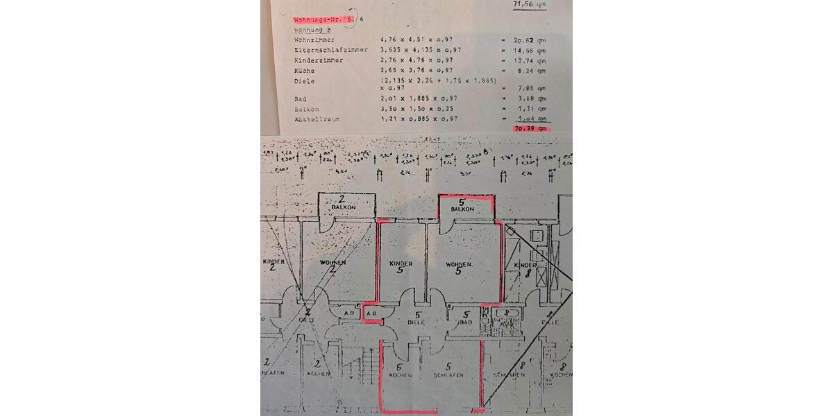 Etagenwohnung Mönchengladbach Süd - 3 Zimmer, 70 m&sup2;, 154.999&euro; | Angebot:26588526