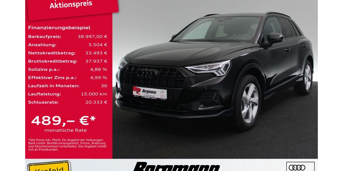 Audi Q3 10.900 km 38.997 &euro; Krefeld 47803