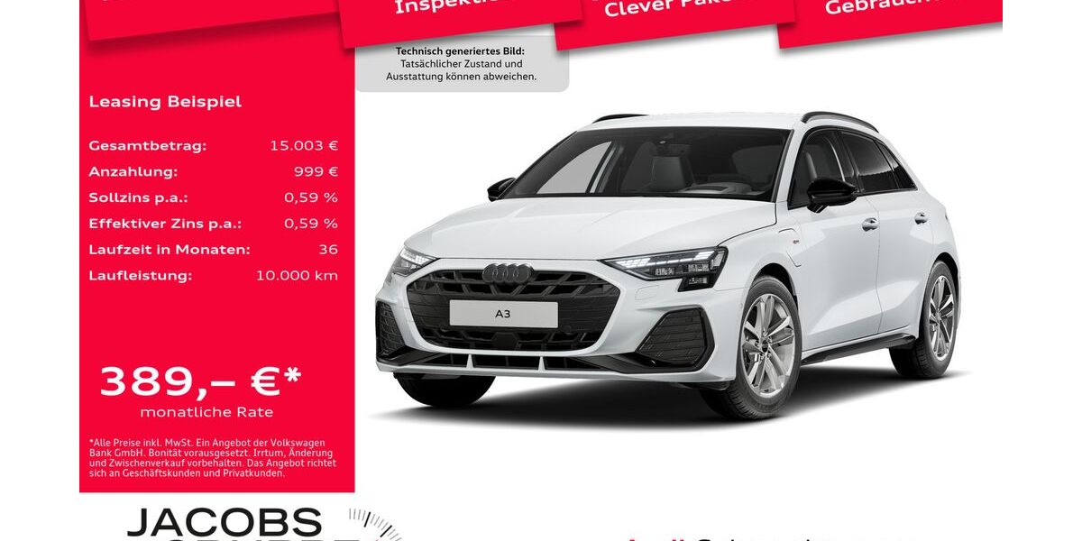 Audi A3 7.974 km 42.680 &euro; Mönchengladbach 41066