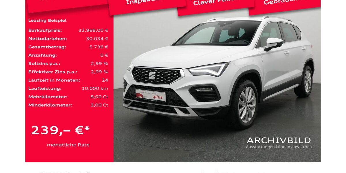 Seat Ateca 18.786 km 32.988 &euro; Leverkusen 51373