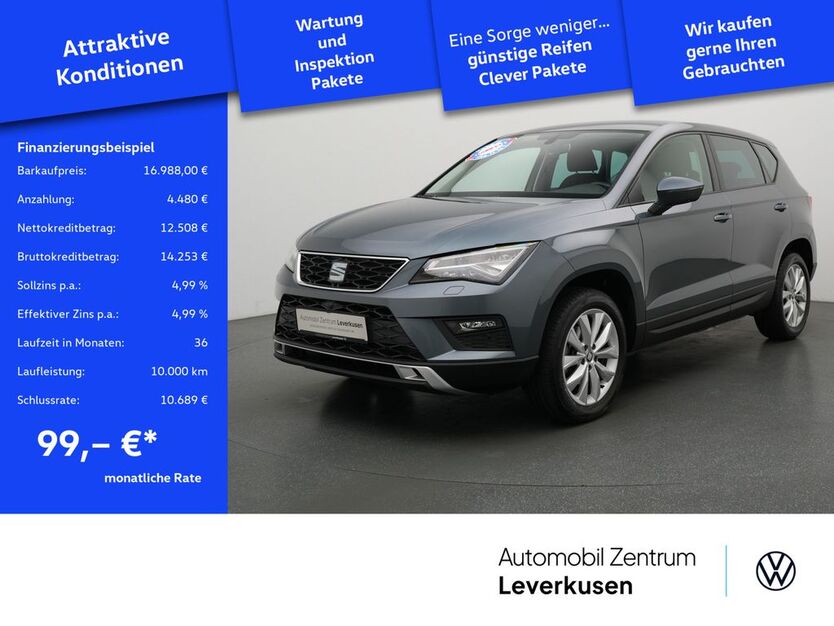 Seat Ateca 108.642 km 16.980 € Leverkusen 51379