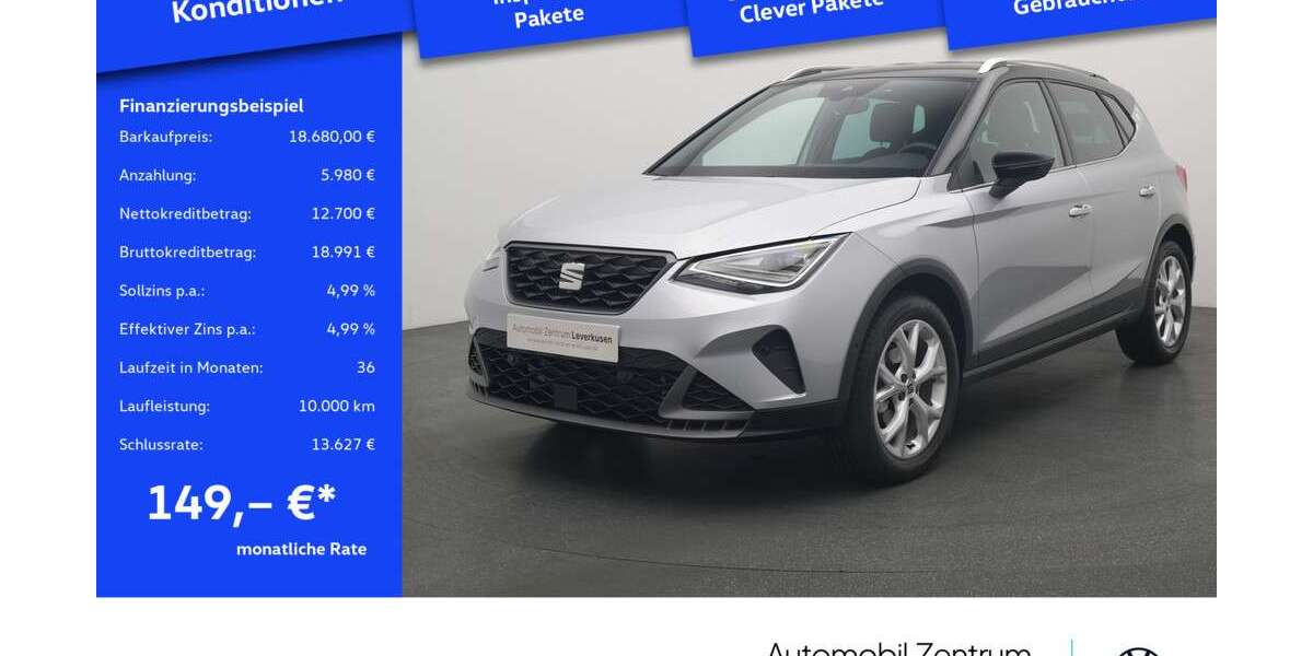 Seat Arona 17.756 km 18.680 &euro; Leverkusen 51379