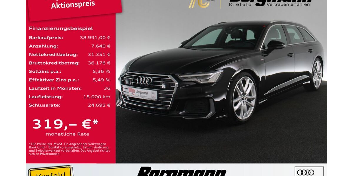 Audi A6 56.768 km 38.662 &euro; Krefeld 47803