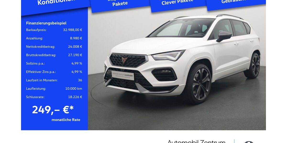 Cupra Ateca 21.796 km 32.980 &euro; Leverkusen 51379