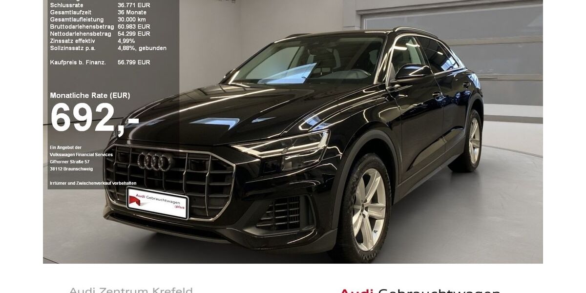 Audi Q8 42.480 km 55.439 &euro; Krefeld 47805