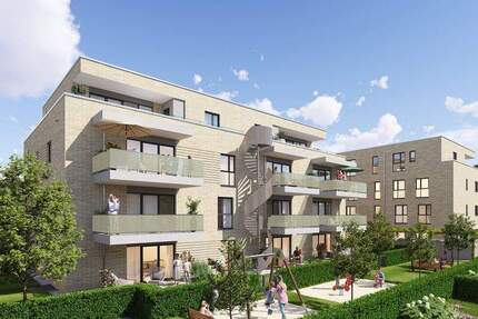 Schöne 3-Zimmer Neubauwohnung im 2. OG in City-Lage von Monheim 3 zimmer