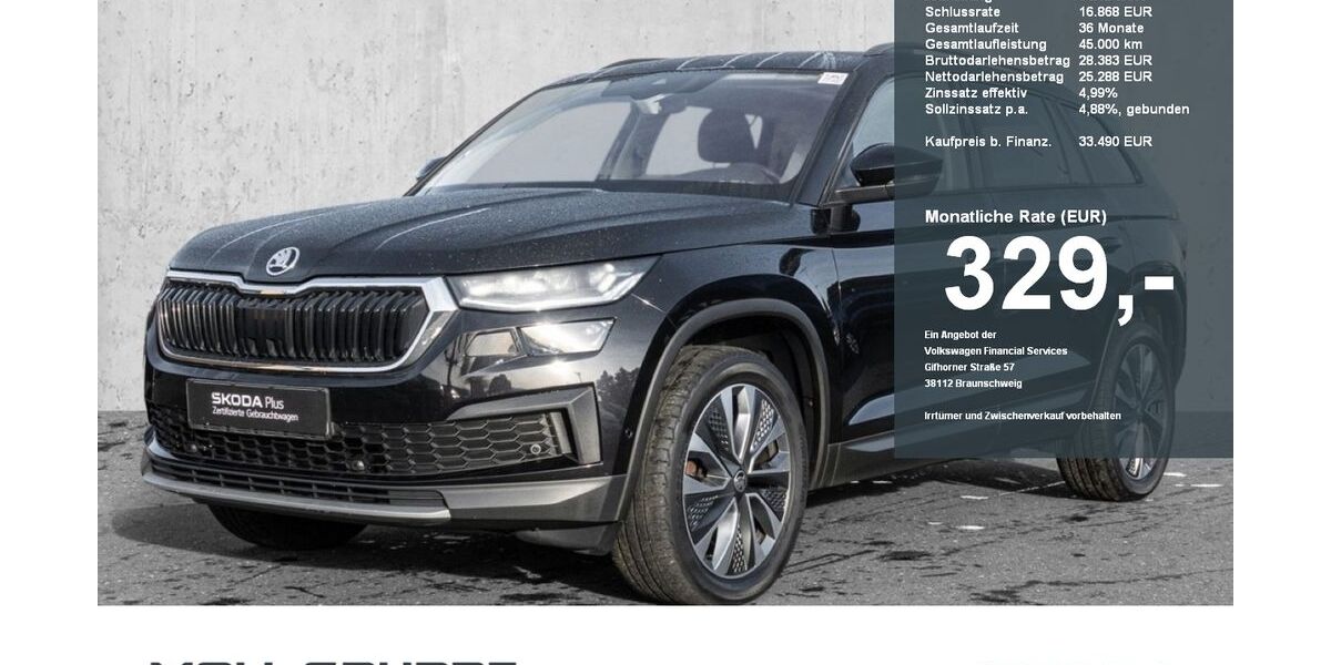 Skoda Kodiaq 76.365 km 31.980 &euro; Düsseldorf 40474