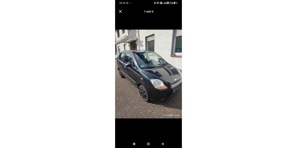 Chevrolet Matiz 91.000 km 1.700 &euro; Solingen 42657