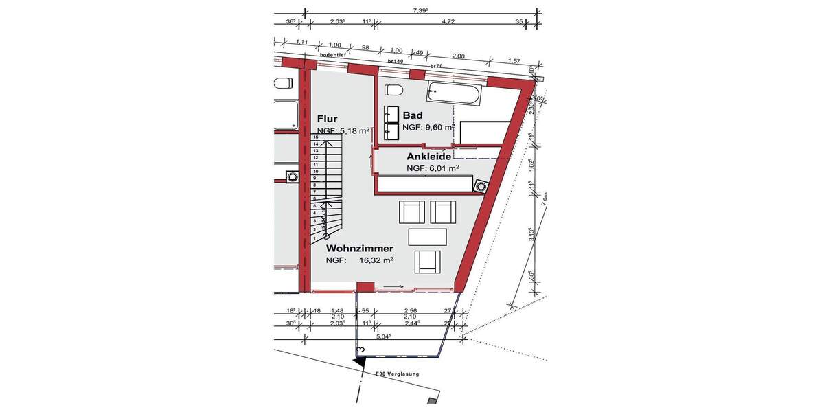 Mehrfamilienhaus, Wohnhaus Hilden - 3 Zimmer, 122 m&sup2;, 2.340&euro; | Angebot:23958854