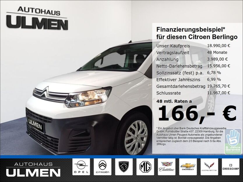 Citroen Berlingo 9.152 km 18.990 € Düsseldorf 40233