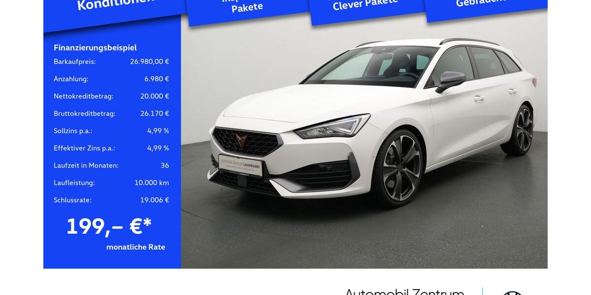 Cupra Leon 58.380 km 26.380 &euro; Leverkusen 51379