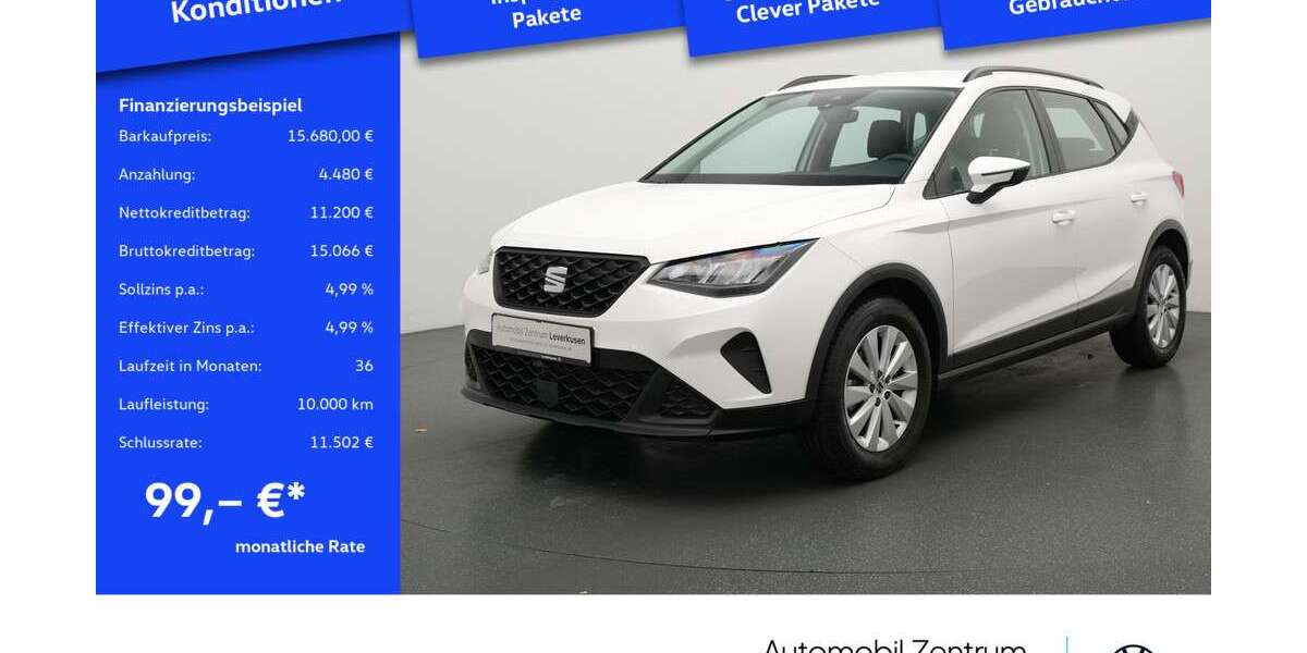 Seat Arona 17.163 km 15.680 &euro; Leverkusen 51379