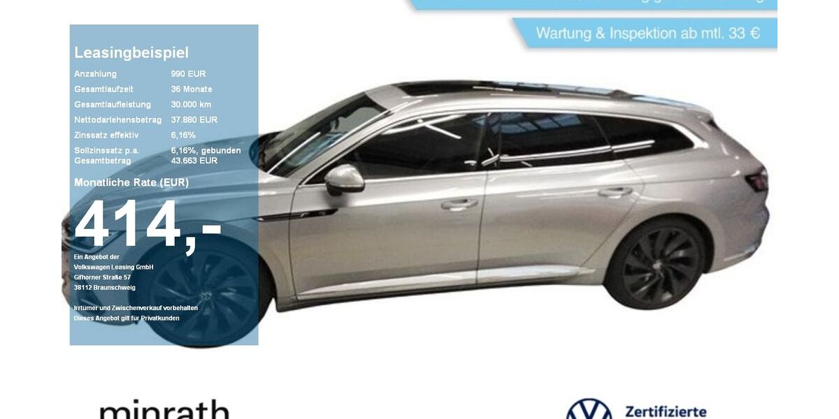 VW Arteon 11.724 km 37.630 &euro; Moers 47441