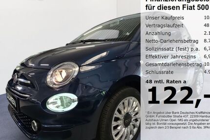 Fiat 500 34.665 km 10.980 &euro; Düsseldorf 40231