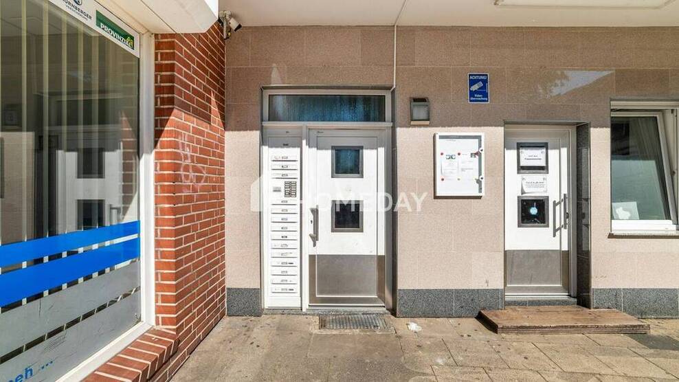 StudentenWohnung: 1-Zimmer-Wohnung mit Badewanne und Handtuchwärmer in stadtnaher Lage