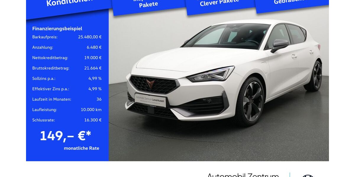 Cupra Leon 31.374 km 24.980 &euro; Leverkusen 51379
