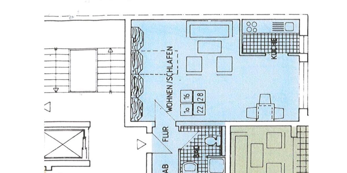 Wohnung in Flingern Nord 1 zimmer