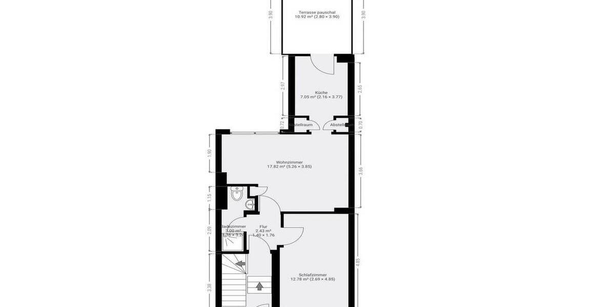 Mehrfamilienhaus, Wohnhaus Mönchengladbach Stadtmitte - 1 Zimmer, 162 m&sup2;, 244.000&euro; | Angebot:26789888