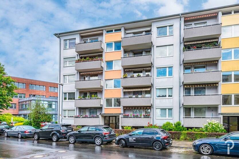 Gut geschnittene 3 Zimmer-Wohnung nach Bedarf zur 4 Zimmer-Wohnung erweiterbar