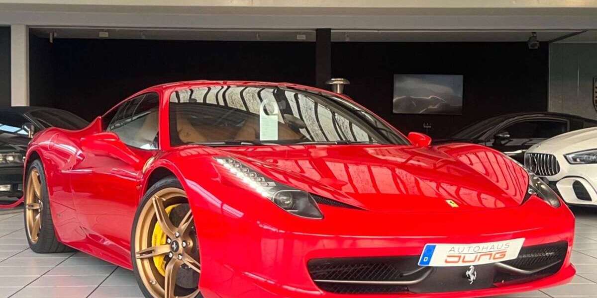 Ferrari 458 39.900 km 199.000 &euro; Wuppertal 42279