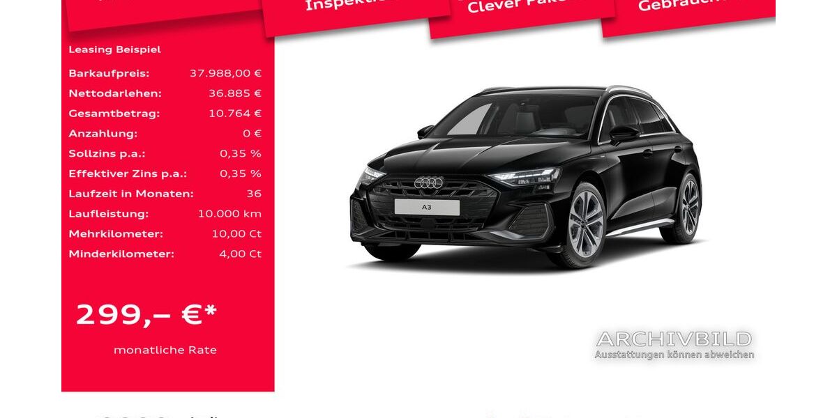 Audi A3 10.066 km 37.988 &euro; Leverkusen 51373
