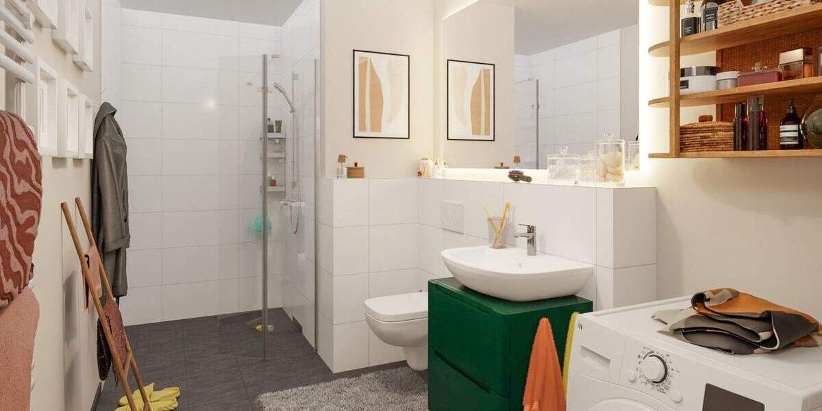 4-Zi.-Wohnung mit Südloggia und zwei Bädern - barrierefrei 4 zimmer