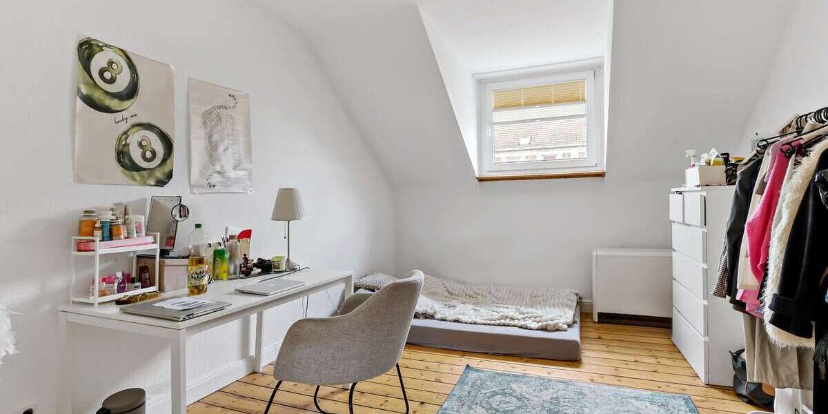 Etagenwohnung Düsseldorf Oberbilk - 3 Zimmer, 76 m&sup2;, 280.000&euro; | Angebot:26512920