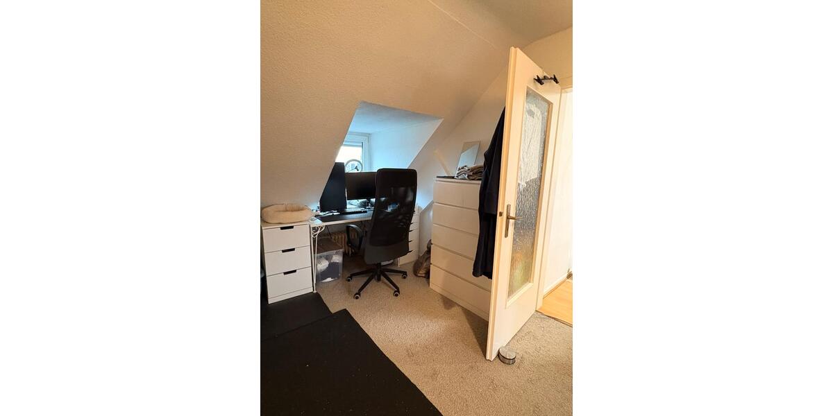 Schöne 2-Zimmer-Dachgeschosswohnung (51 m²) in zentraler Lage 2 zimmer