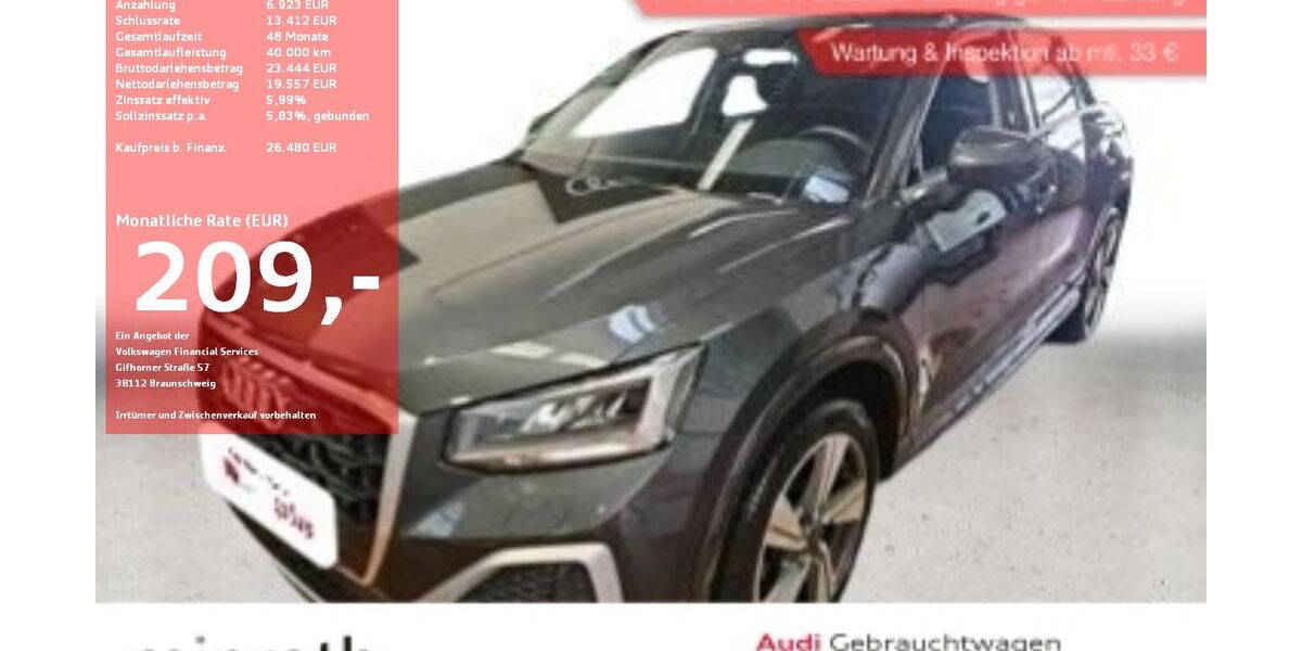 Audi Q2 30.903 km 26.480 &euro; Moers-Hülsdonk 47441