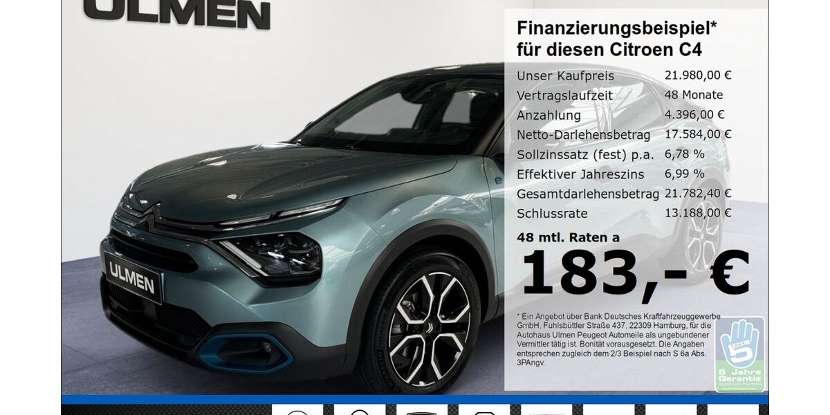 Citroen C4 16.526 km 21.980 &euro; Düsseldorf 40233