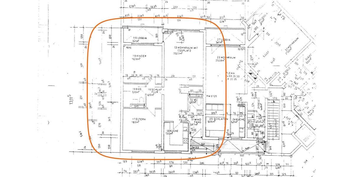 Etagenwohnung Solingen Ohligs - 3 Zimmer, 95 m&sup2;, 289.000&euro; | Angebot:27126247