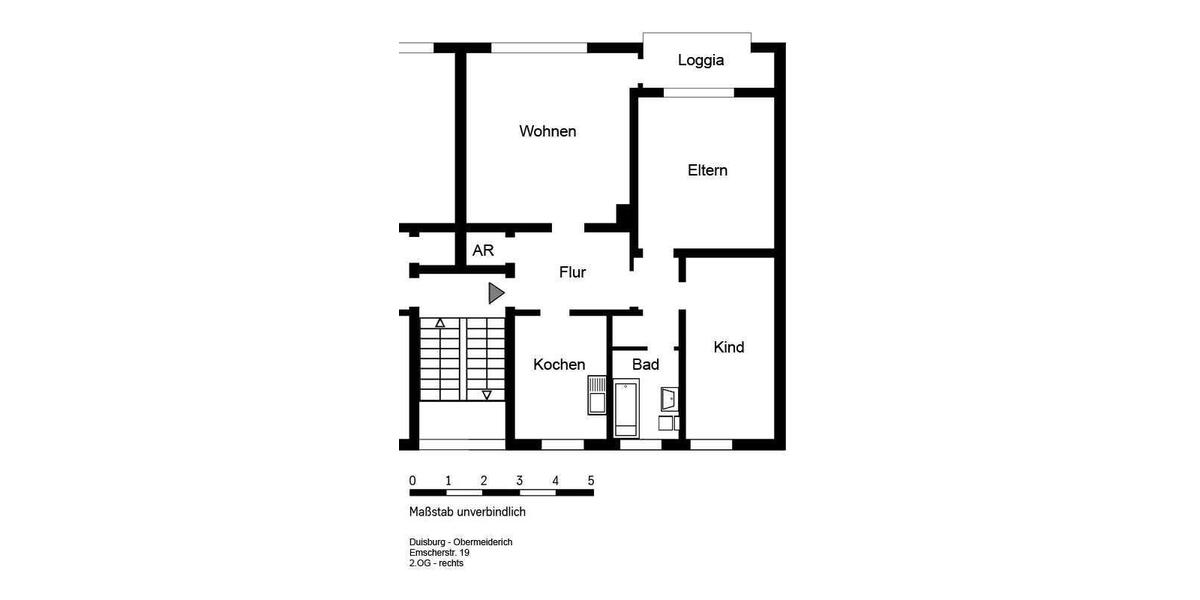 Mitten im Leben statt nur dabei in Duisburg Obermeiderich 3 zimmer